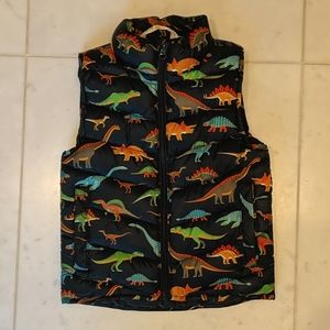 Kids H&M dinosaur puffy vest